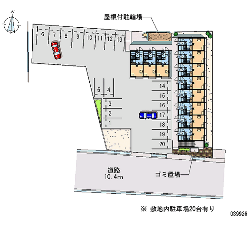 39926 Monthly parking lot