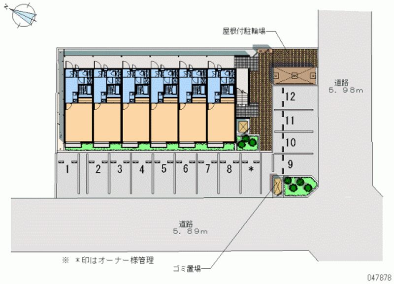 47878月租停車場