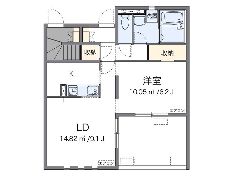 ミランダモトウイング５ 間取図