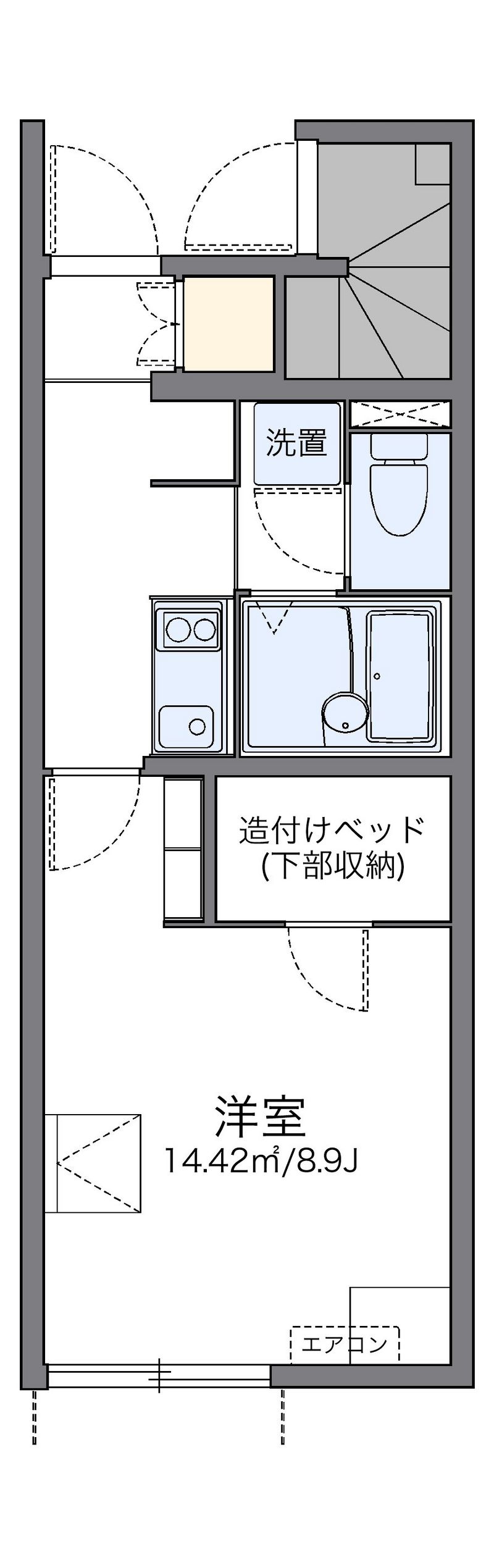 レオネクストえぼし 間取図