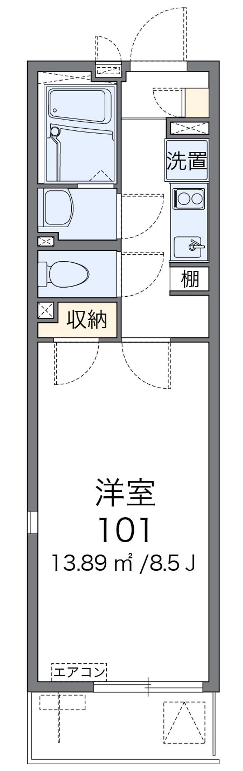 レオネクストグットドール 間取図