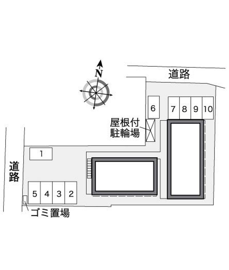 レオパレスＳＫＲ琴平 駐車場