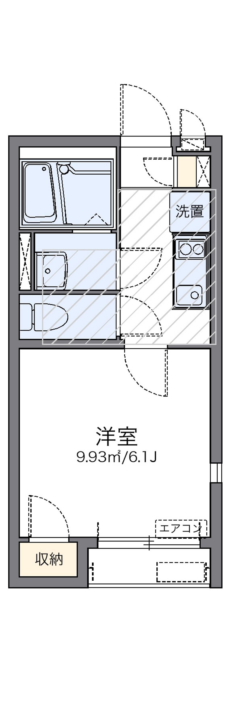 レオネクストヒルズバン 間取図