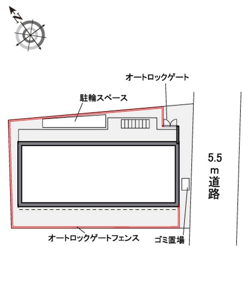 レオパレスアネックス 配置図