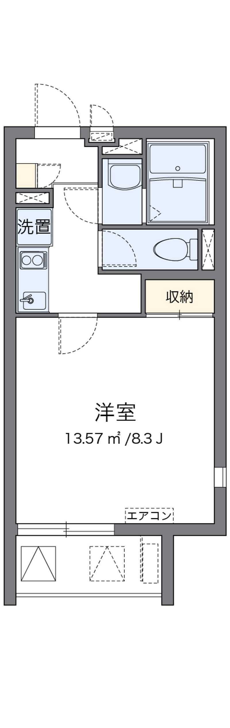 クレイノハイム卯の里 間取り