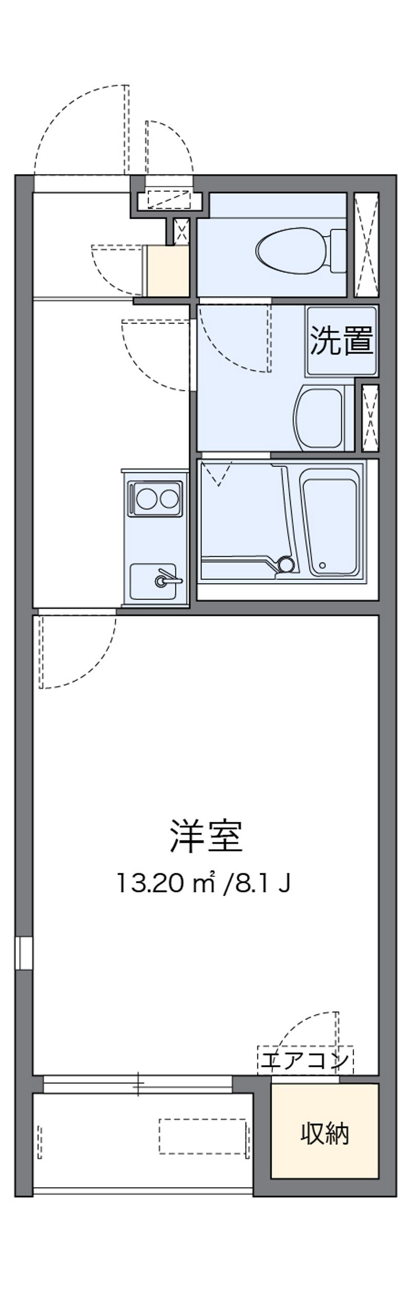 レオネクストクレーン 間取図