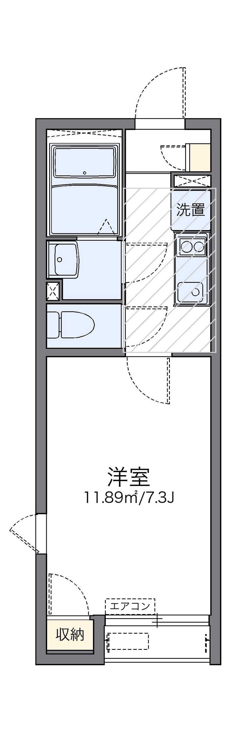 レオネクスト中海岸 間取図