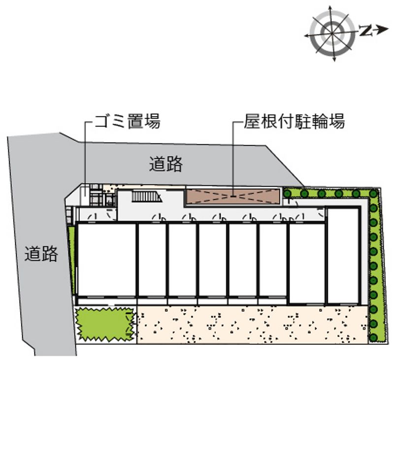 クレイノコルノ 配置図