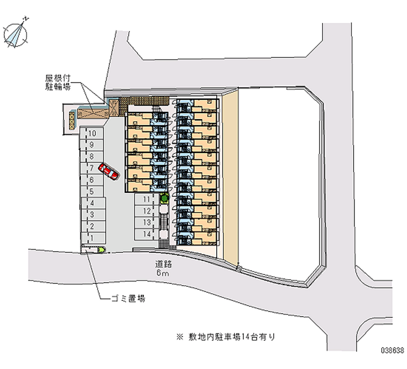 38638 Monthly parking lot