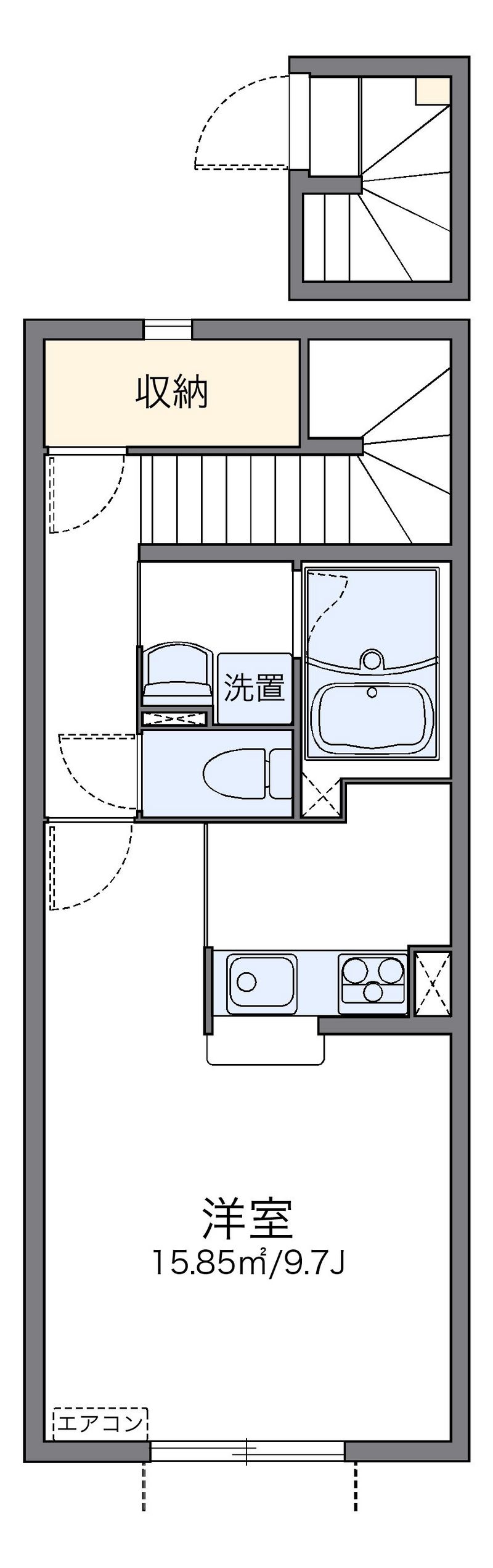 レオネクスト五十嵐さくらんぼ館 間取図
