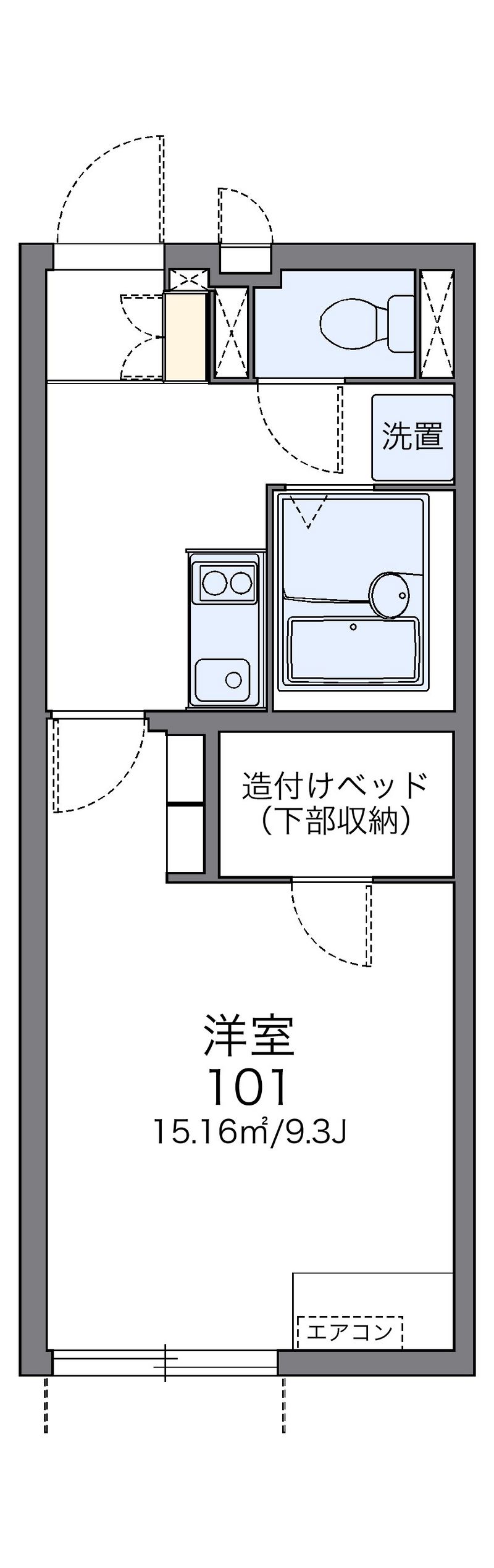 レオネクスト羽黒 間取図