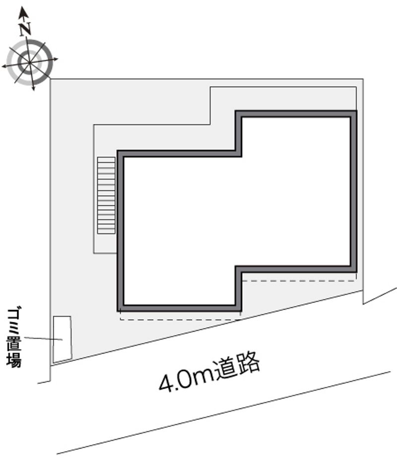 レオパレスシティーハイム 配置図