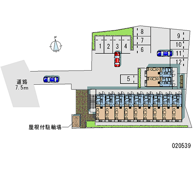 20539月租停車場