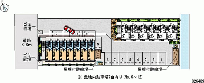 26489 Monthly parking lot