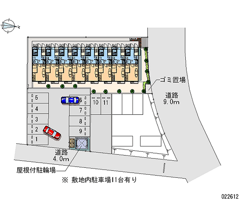 22612 Monthly parking lot