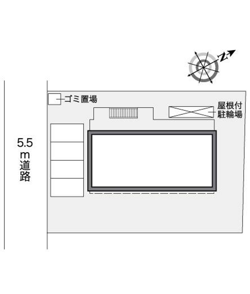 レオパレス舞浜 配置図