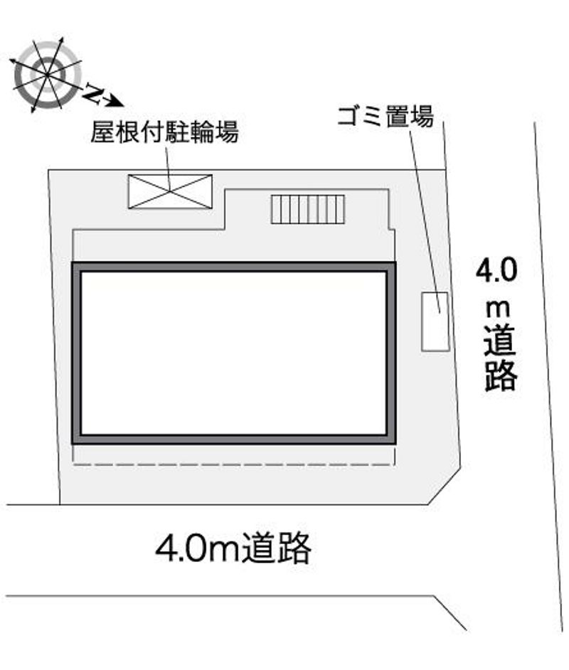 レオパレスハイム相模原 配置図