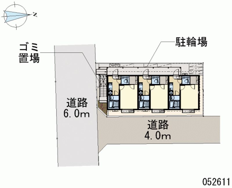 レオネクストＫ　スリー 区画図