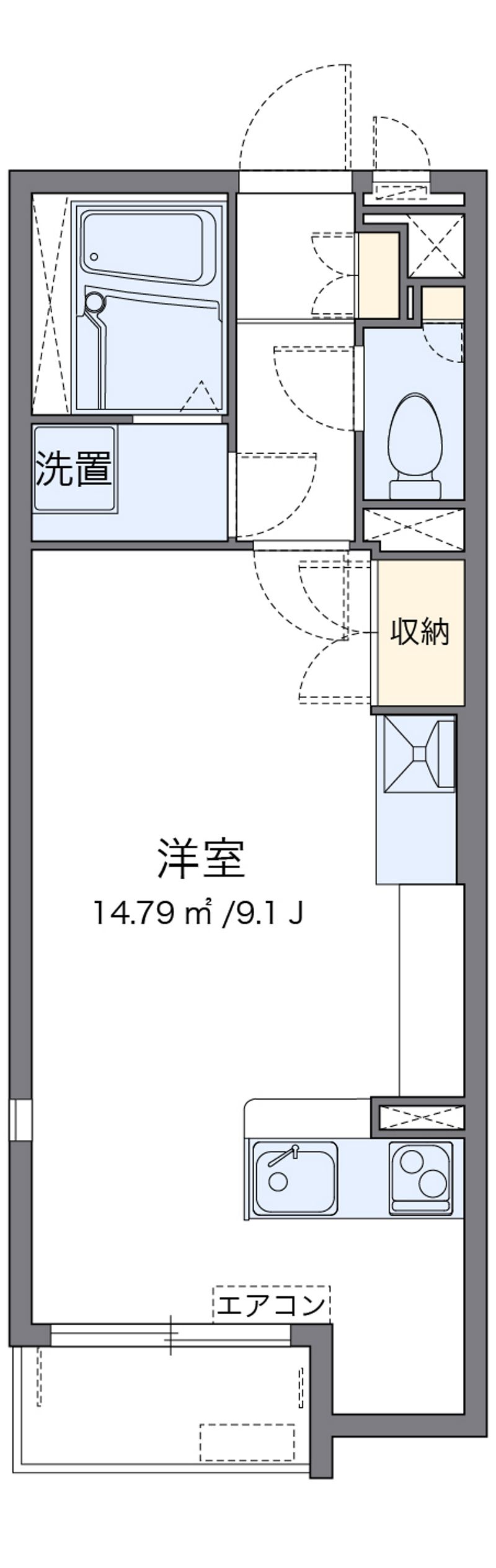 ミランダ城山 間取り