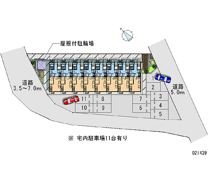 21439月租停車場