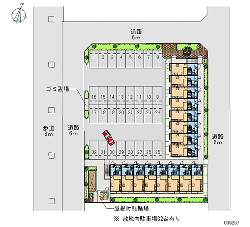 39237 Monthly parking lot