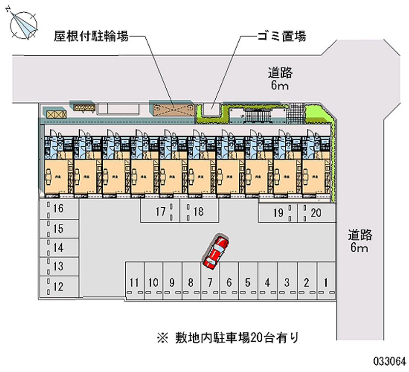 33064 Monthly parking lot