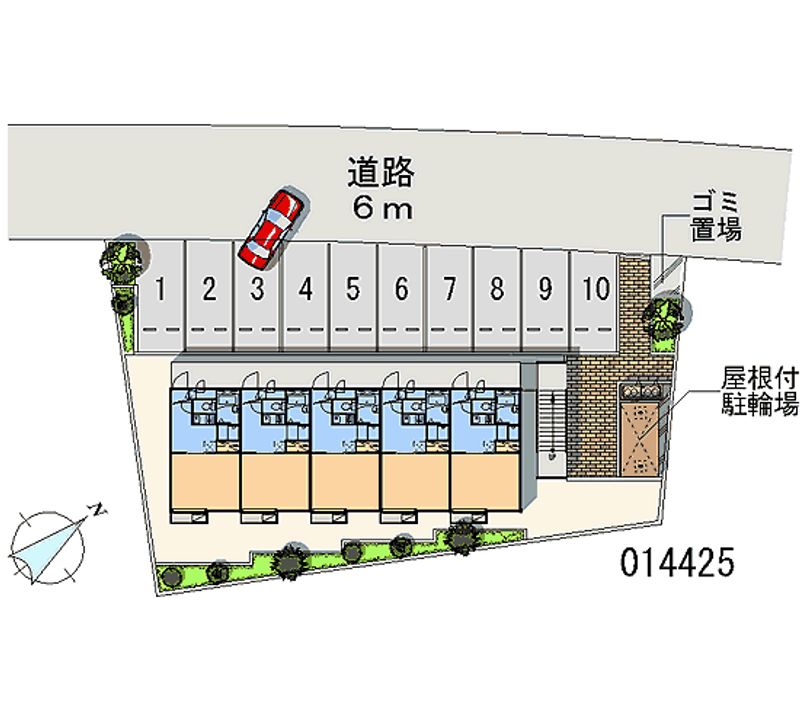 レオパレスロジュマン 月極駐車場