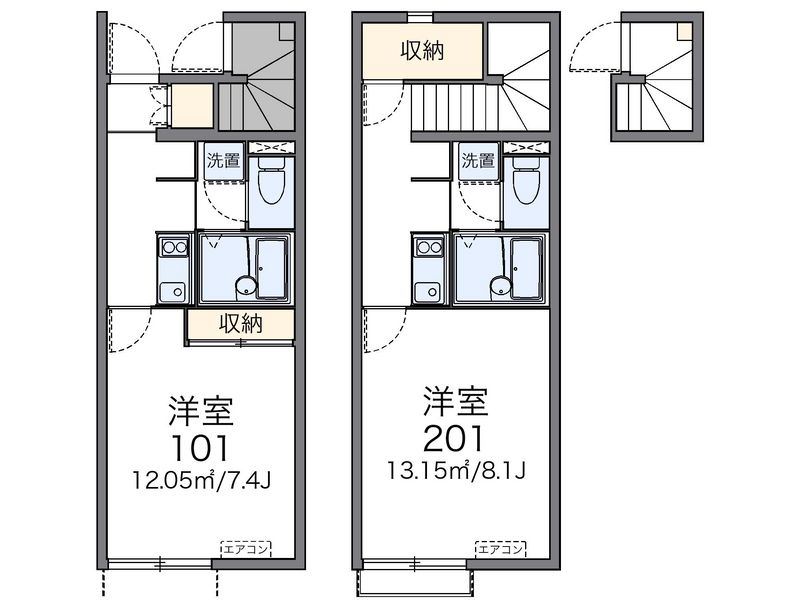 レオネクストコンフォート草戸 間取図