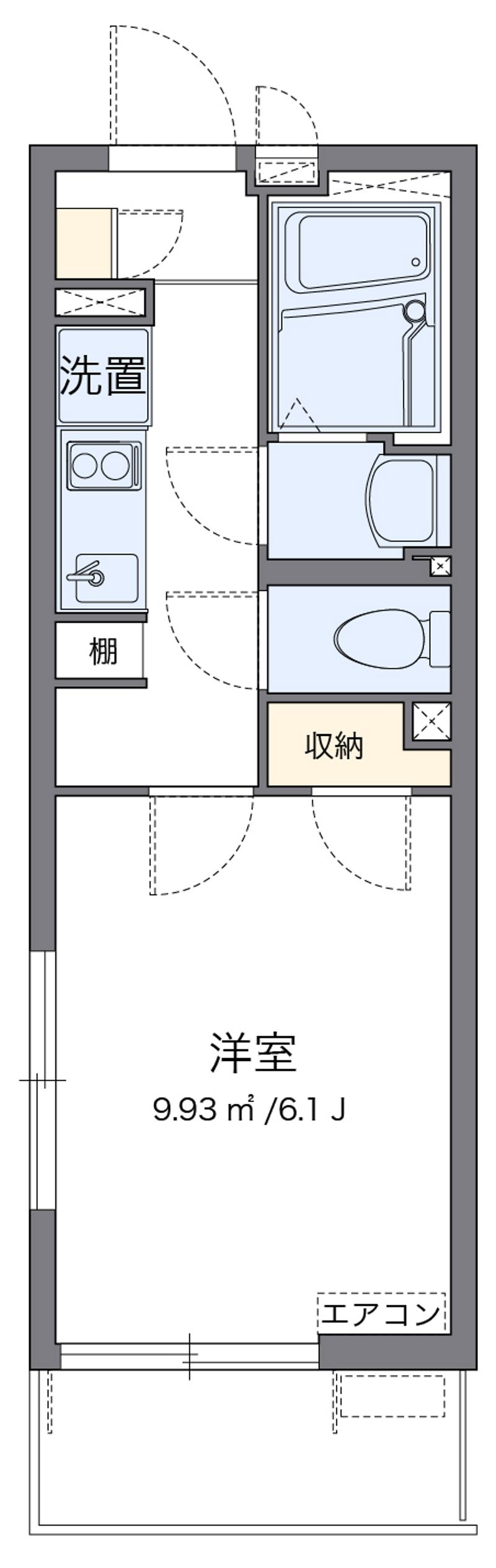 クレイノリバー　ＫⅢ 間取り
