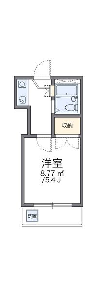 レオパレスＵ２ 間取り図