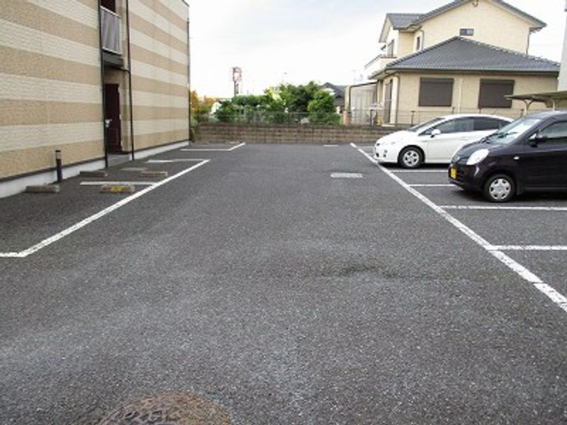 レオパレスグランジュール鹿沼Ⅱ 駐車場