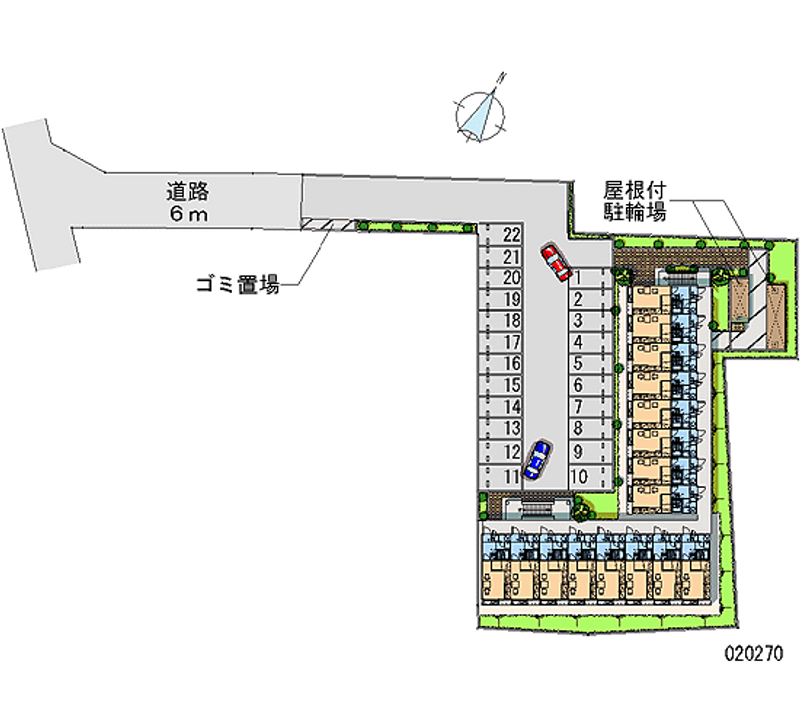 区画図