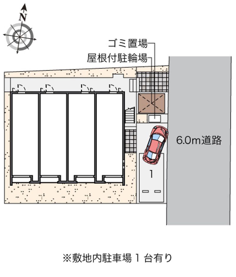 クレイノカーサ　カリーナ 配置図