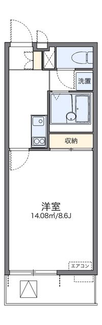 レオネクストアゼリアアーク 間取り図