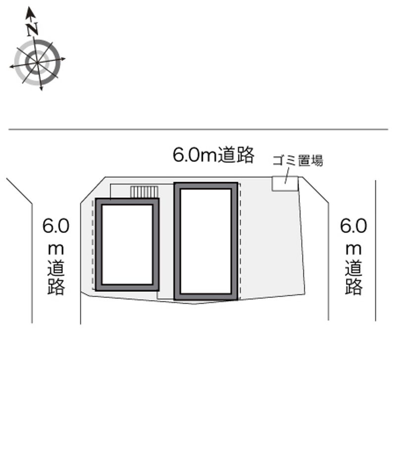 レオパレスステージ 配置図
