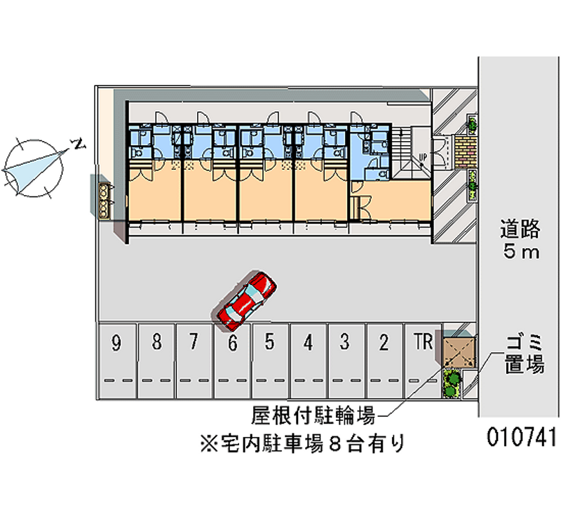 10741月租停車場