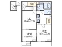 レオパレスサン 間取り図