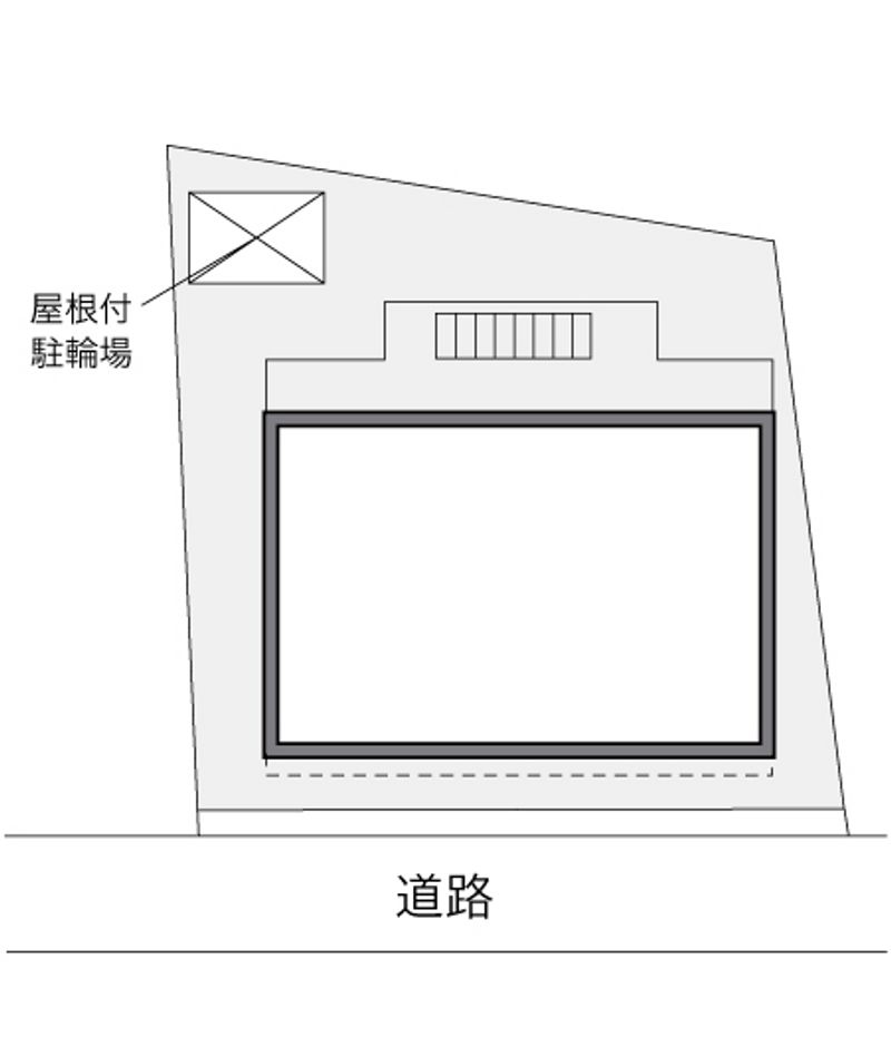 レオパレスフラワーガーデンⅡ 配置図