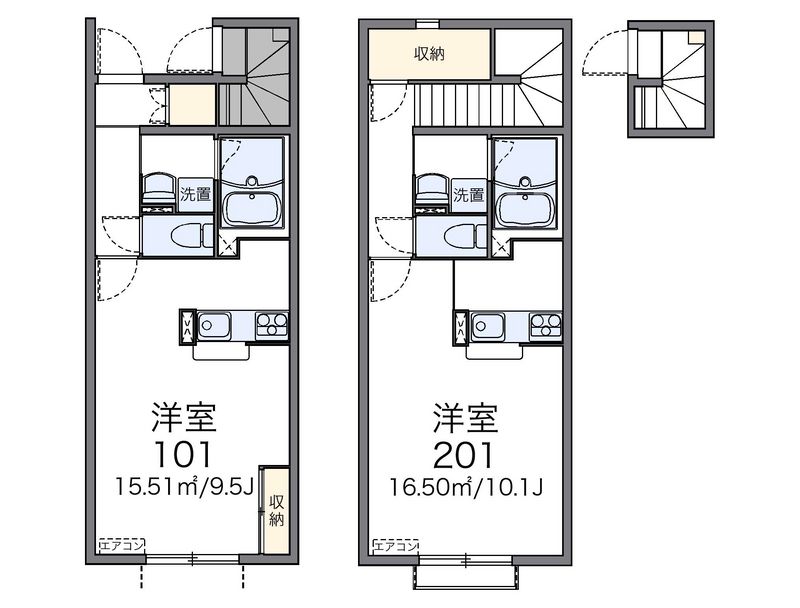 レオネクストサンテュール 間取図