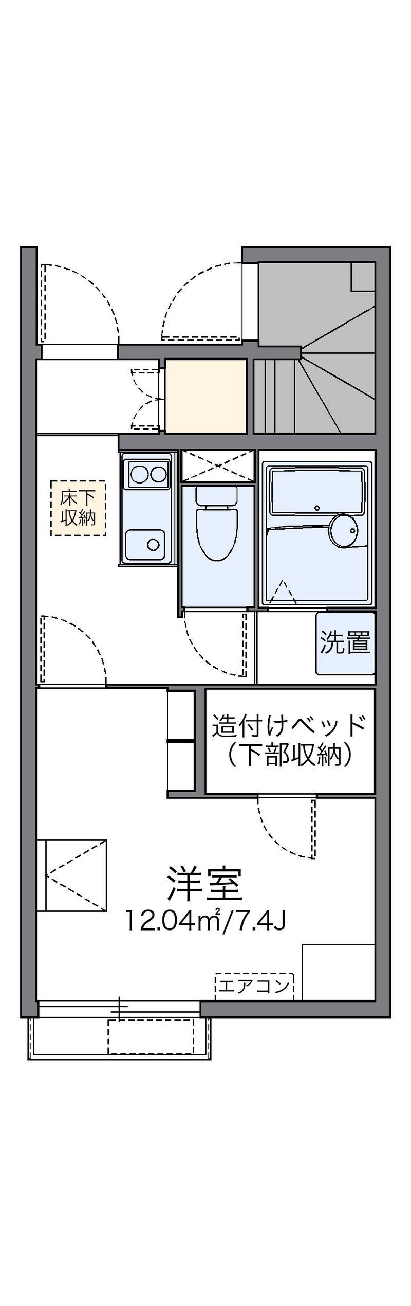 レオネクスト友愛 間取図