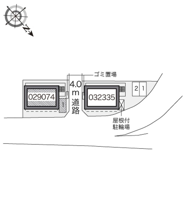 レオパレスイルニード 配置図