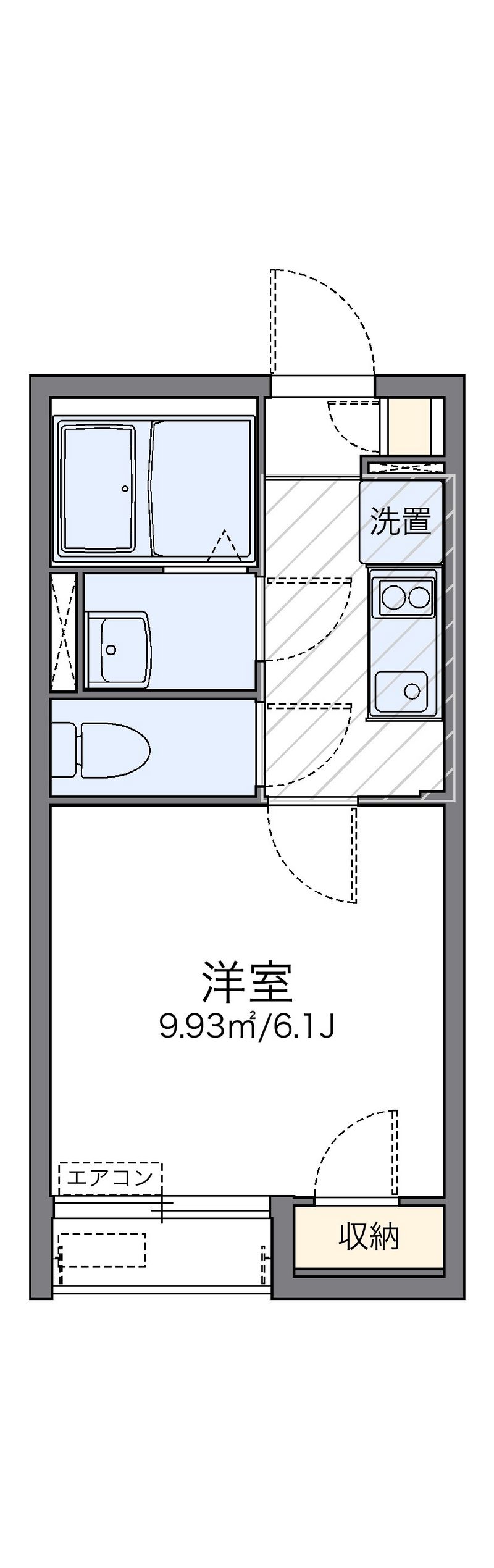 レオネクストティアレ 間取図
