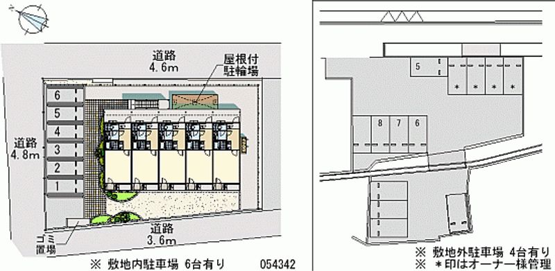 レオネクストＪＩＮⅡ 月極駐車場