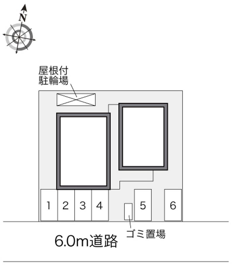 レオパレス光の杜 配置図