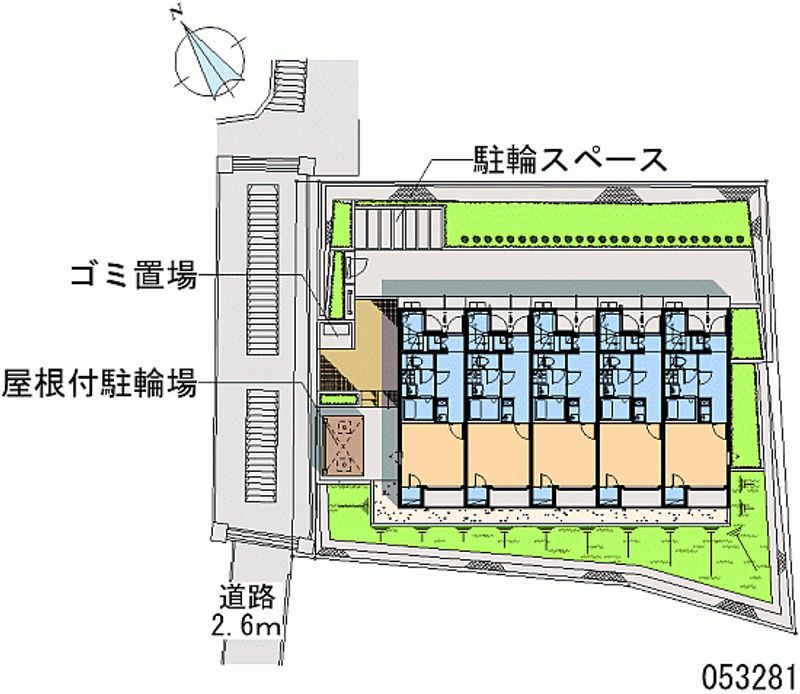 レオネクストグレイス玉川学園 区画図
