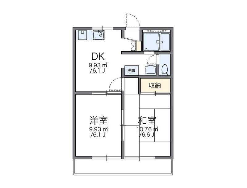 レオパレス永山第１ 間取図