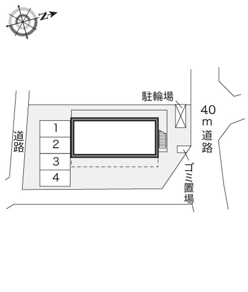 レオパレスメイフィールド 配置図