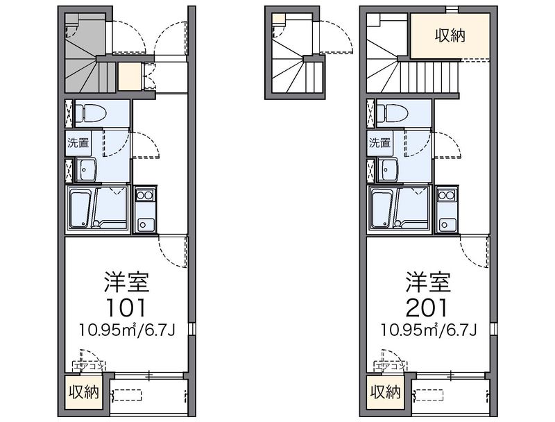 レオネクストパテール原町 間取図