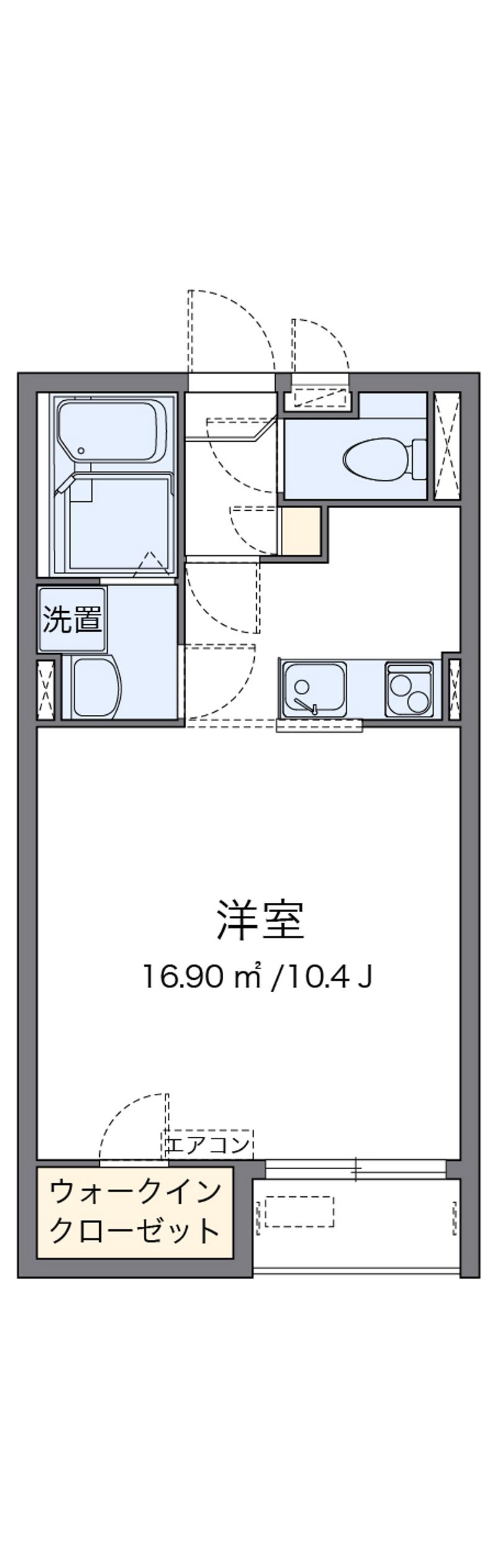 レオネクストＥＡＳＴⅡ 間取図