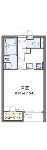 レオネクストＥＡＳＴⅡ 間取り図